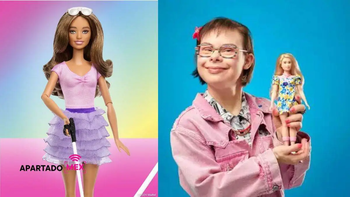 Mattel lanza Barbie ciega y con síndrome de Down