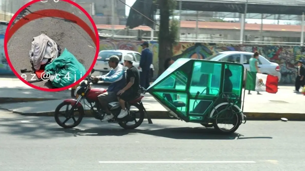 Mototaxi transportaba restos humanos en Iztapalapa: 4 detenidos