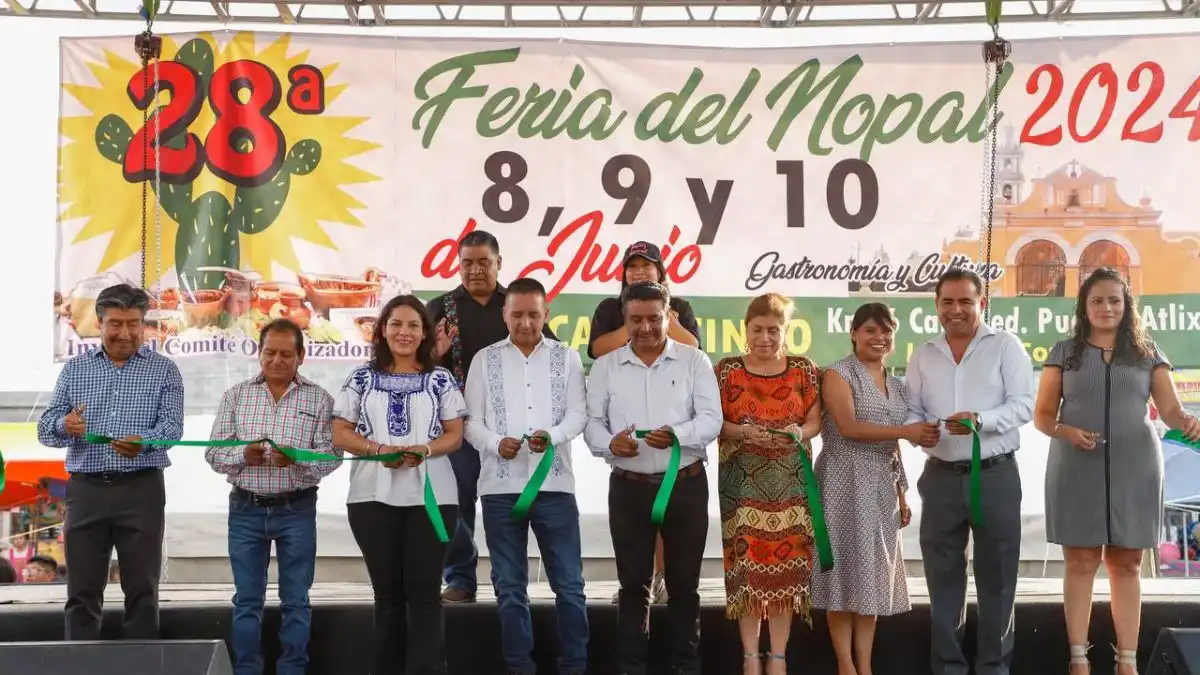 Mundo Tlatehui inauguró la edición 28 de la Feria del Nopal