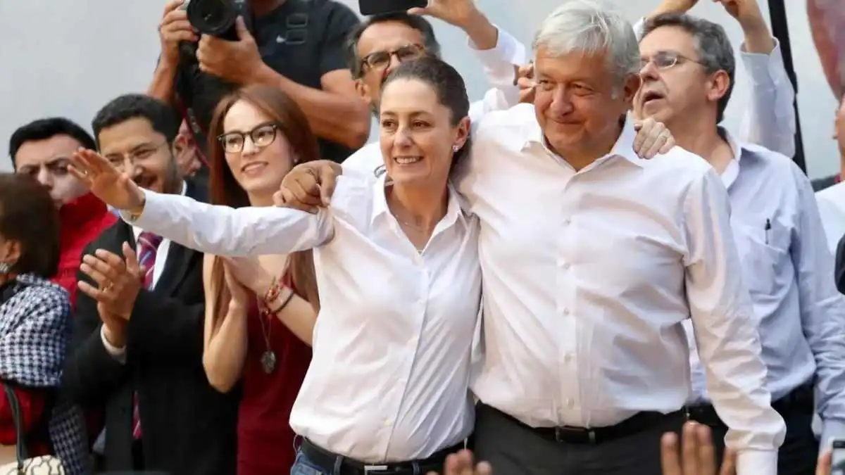 Obrador y Sheinbaum en Puebla para evaluar Sembrando Vida