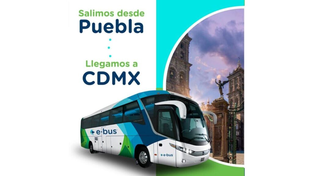 ¡Conexión directa sin escalas! Ebus estrena ruta de Puebla a la CDMX