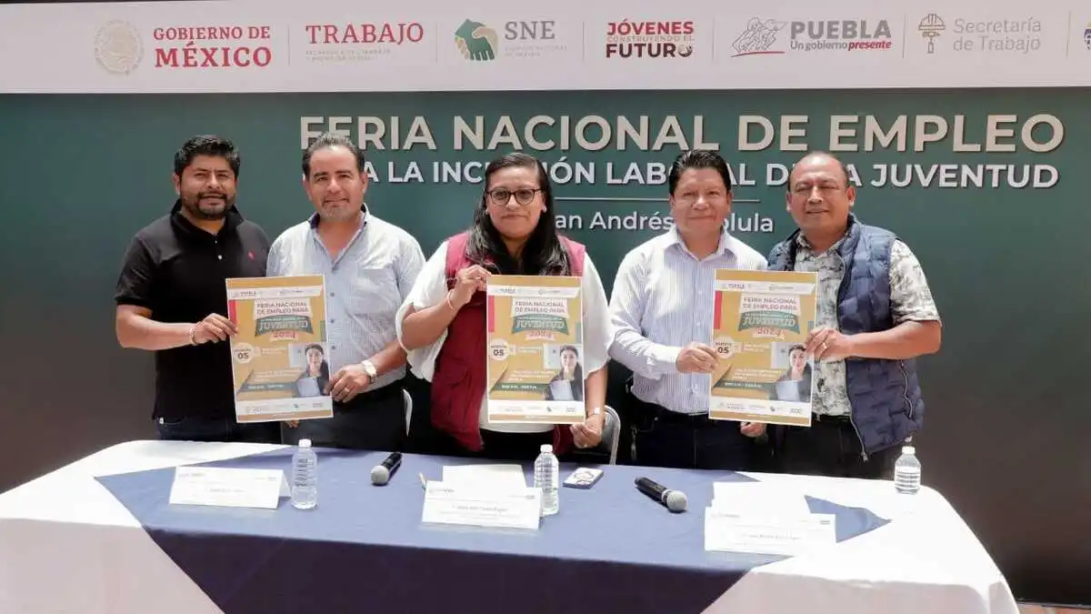 Ve a la Feria Nacional de Empleo en San Andrés Cholula