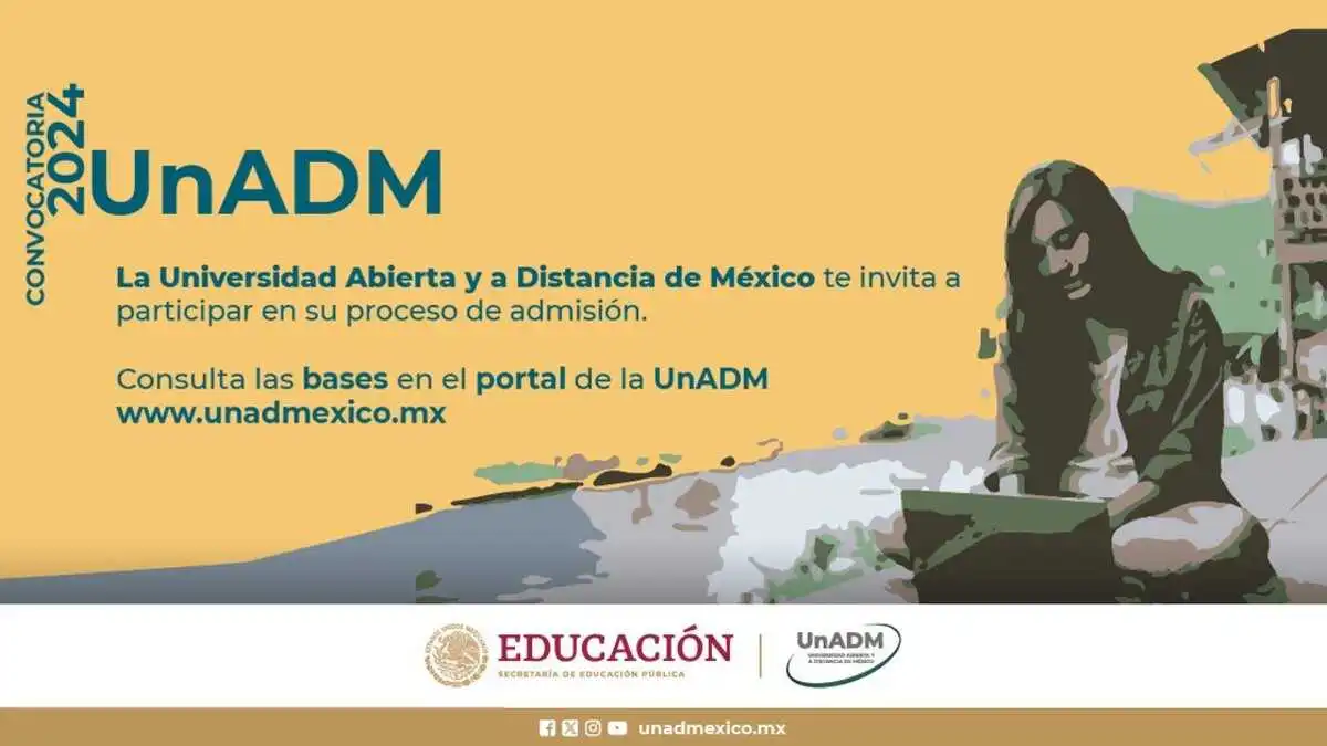 ¡UnADM 2024: Inscríbete ya y estudia gratis en línea!