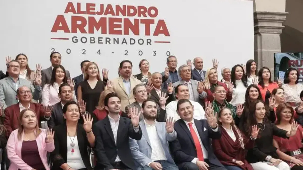 Alejandro Armenta presentó nuevos integrantes de su gabinete