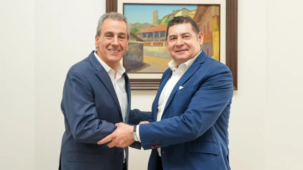 Armenta y Chedraui planean infraestructura y movilidad en Puebla