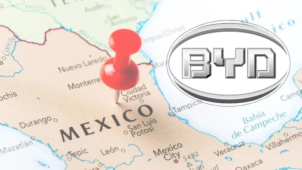 BYD llegará a México, solo debe decidir entre tres estados para instalar su planta