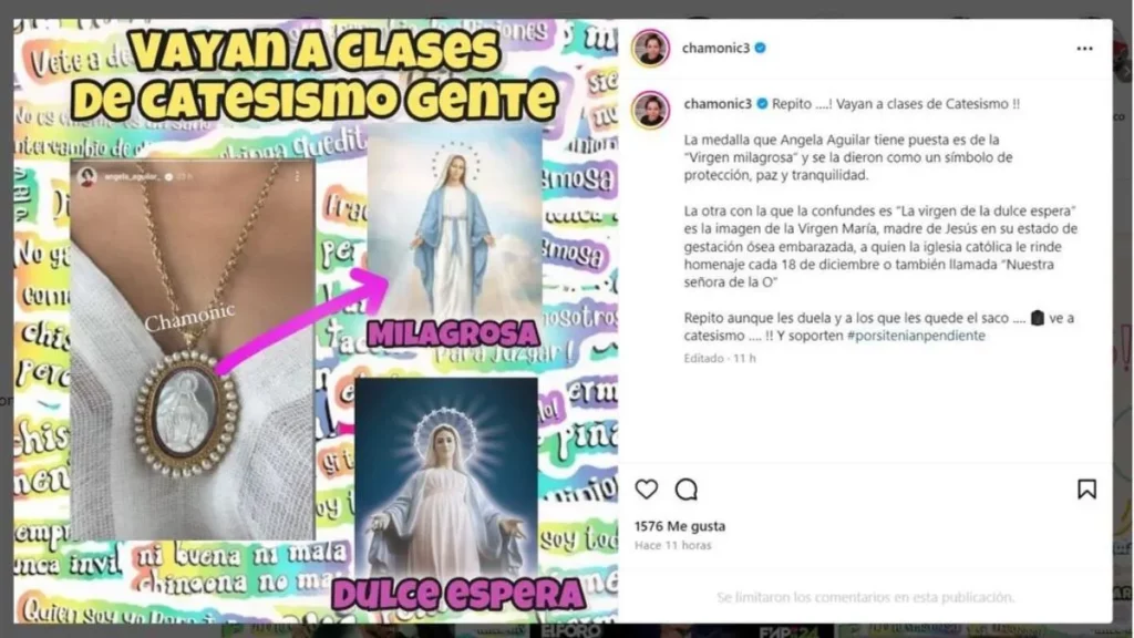 Chamonic asegura que esta es una imagen que usan las mujeres embarazadas