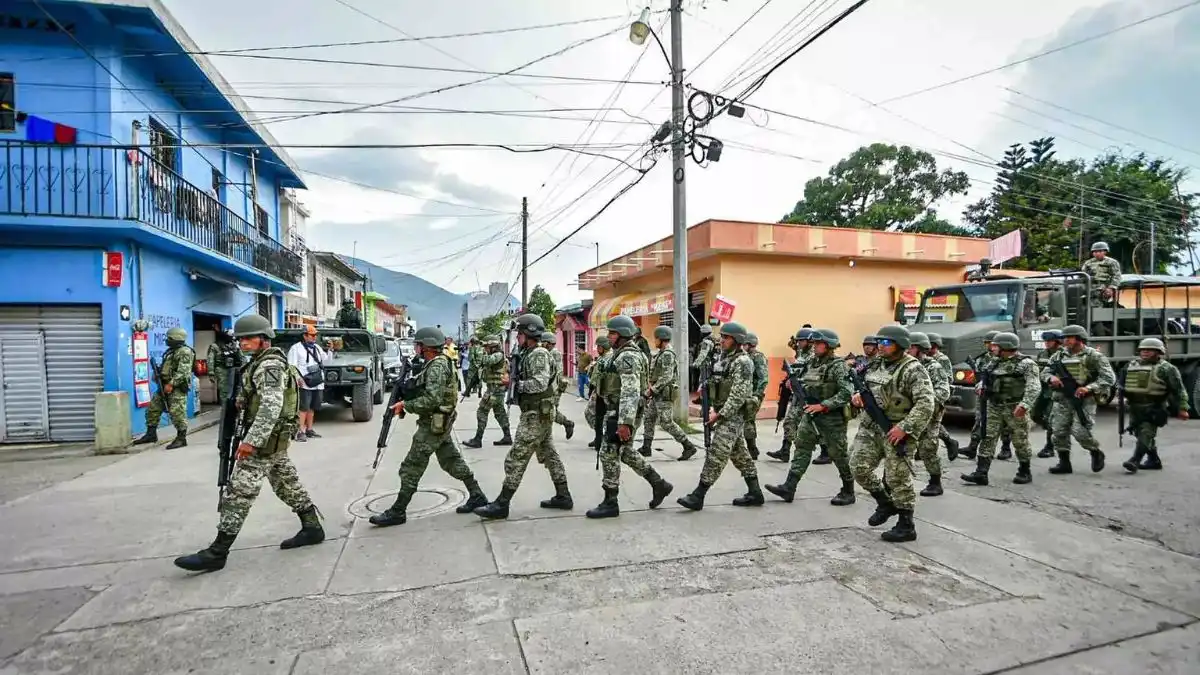 El número de militares destacados en Chicomuselo, Chiapas, es insuficiente para contrarrestar al Crimen Organizado