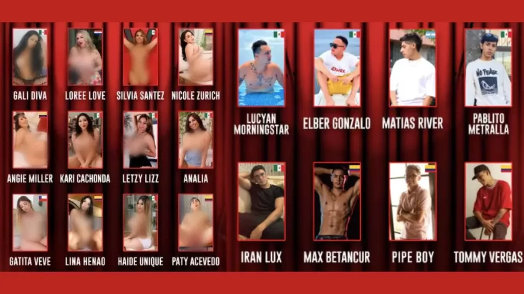 Estos son las y los famosos de la Mansión de SexMex