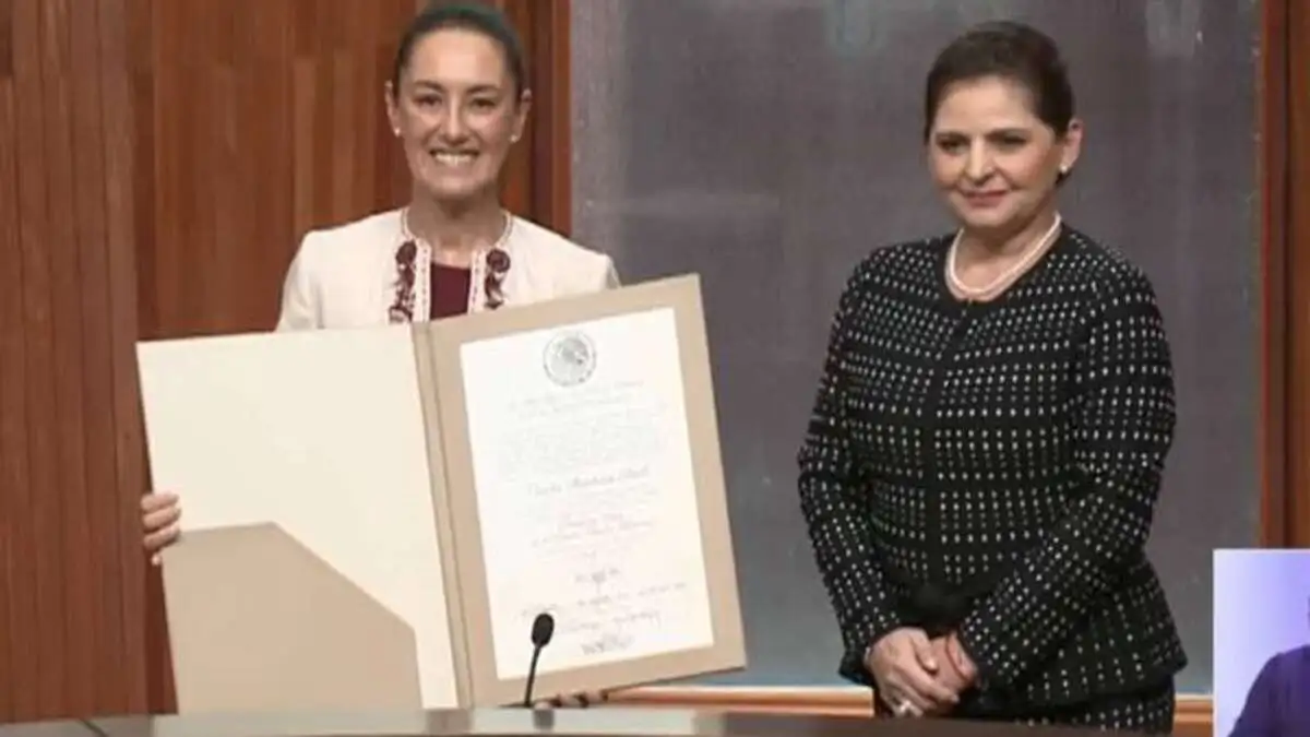 “No llego sola, llegamos todas”, Sheinbaum ya es presidenta 