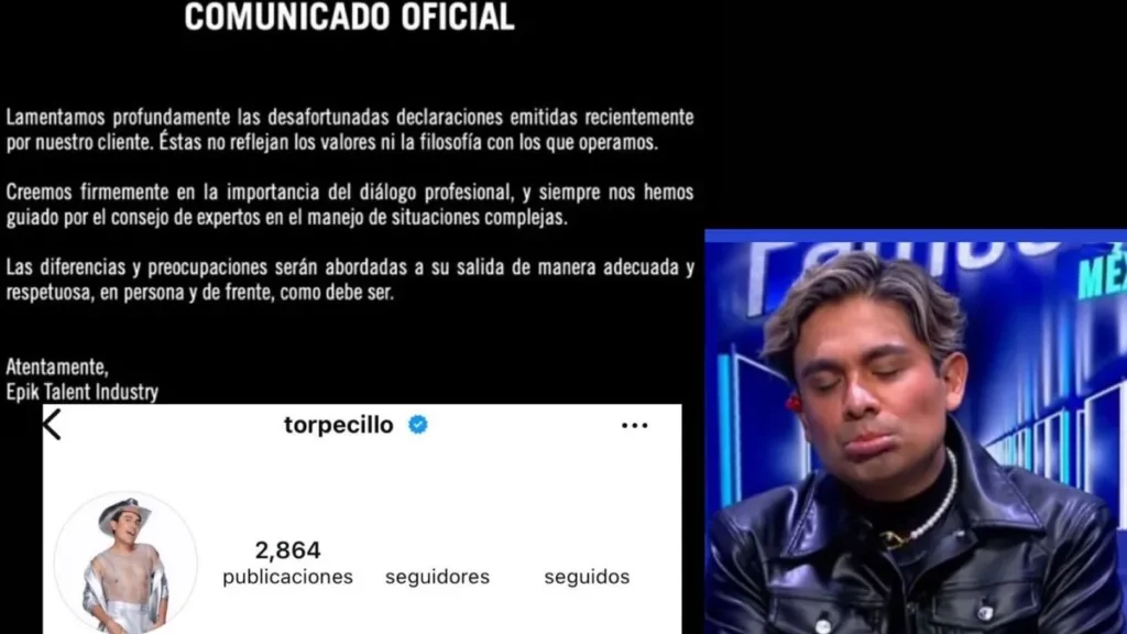 ¡Ricardo Peralta se queda sin agencia y sin cuenta de Instagram!