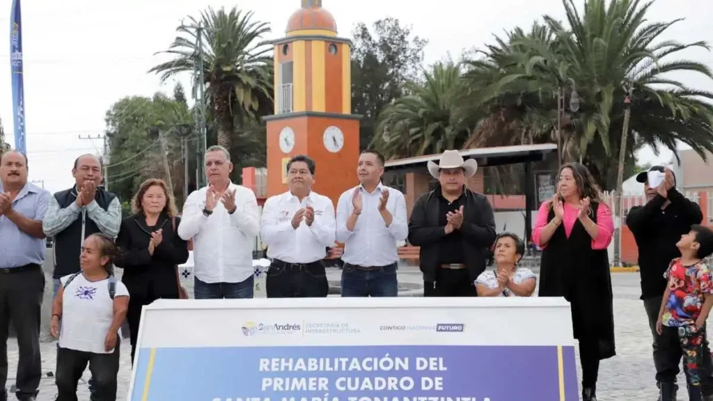 ¡Revive Tonantzintla! Tlatehui entrega renovado el Centro Histórico