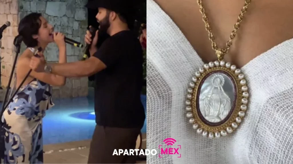 Virgen del Milagro y el video de su pancita, hacen creer a los fans que Ángela Aguilar estaría embarazada de Christian Nodal