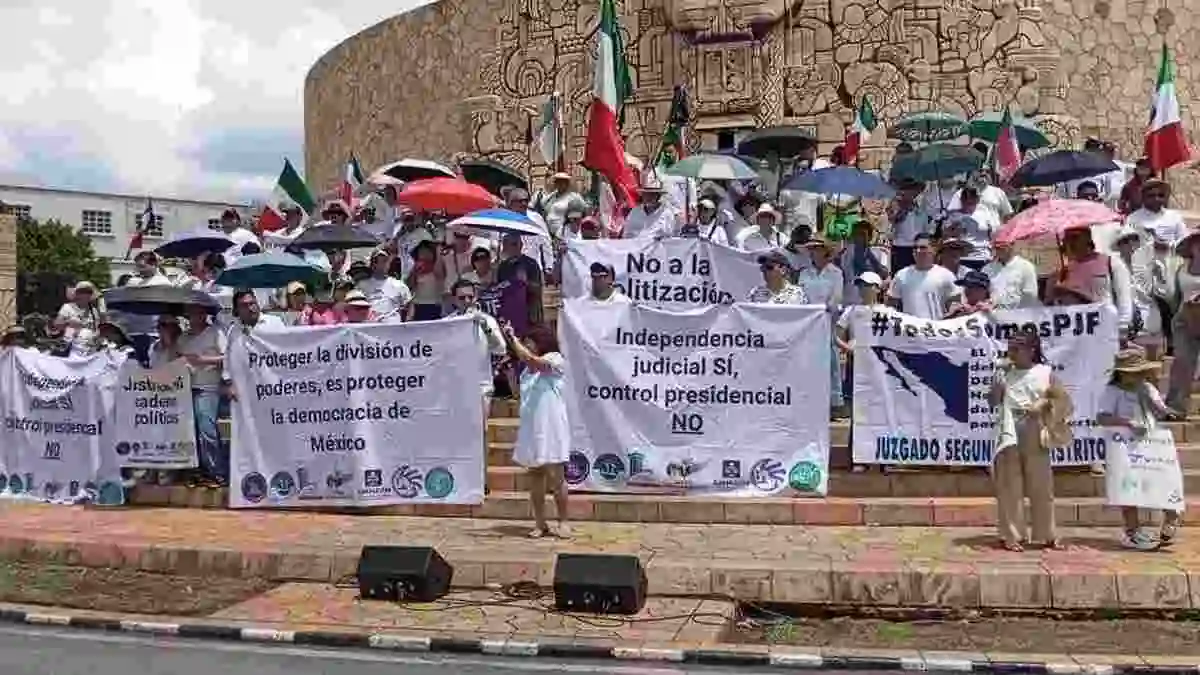 Marchas masivas contra la Reforma Judicial en todo México