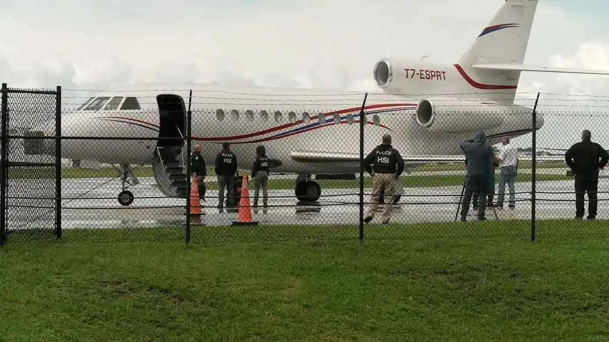 Estados Unidos incauta avión presidencial de Nicolás Maduro en República Dominicana