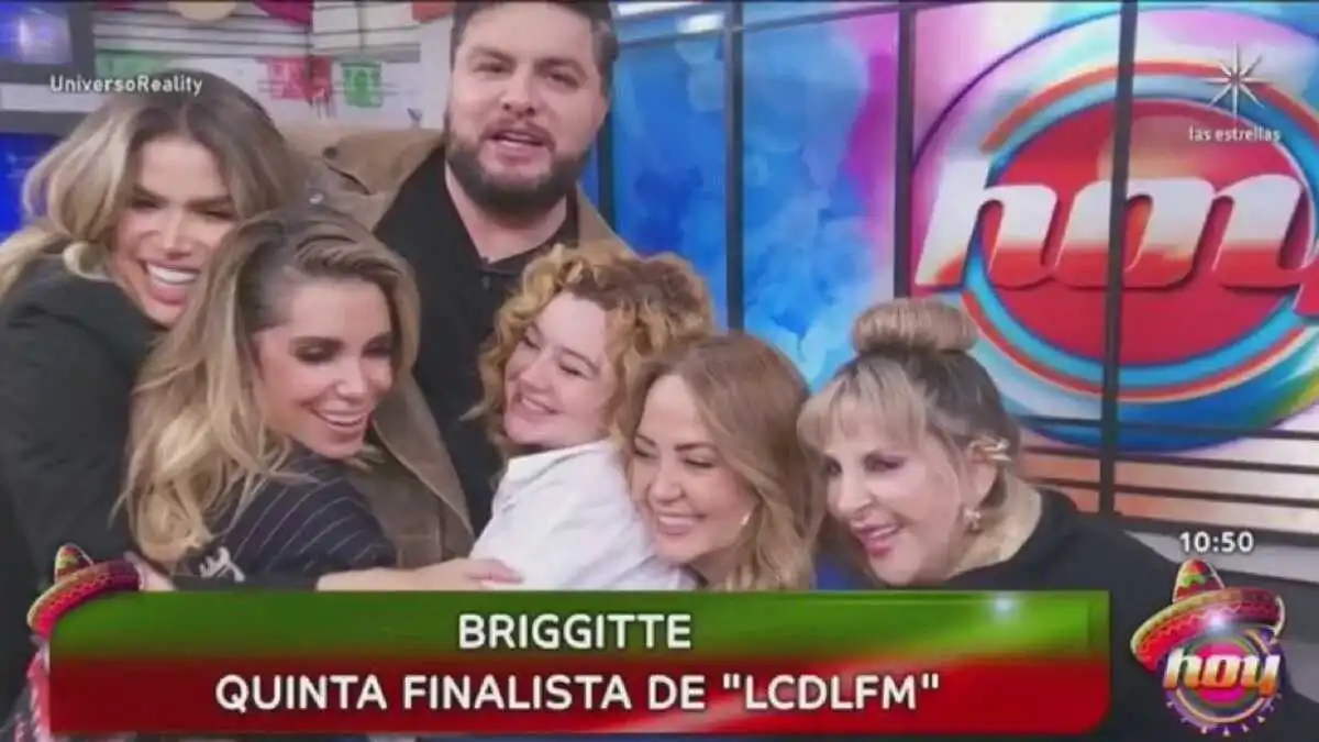 Así fue la visita de Briggitte Bozzo en el programa "Hoy"