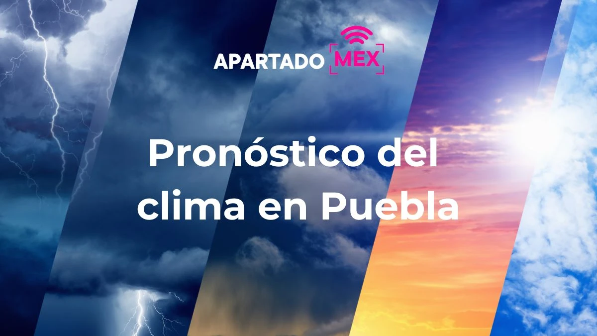 Este es el pronóstico del clima para hoy en Puebla