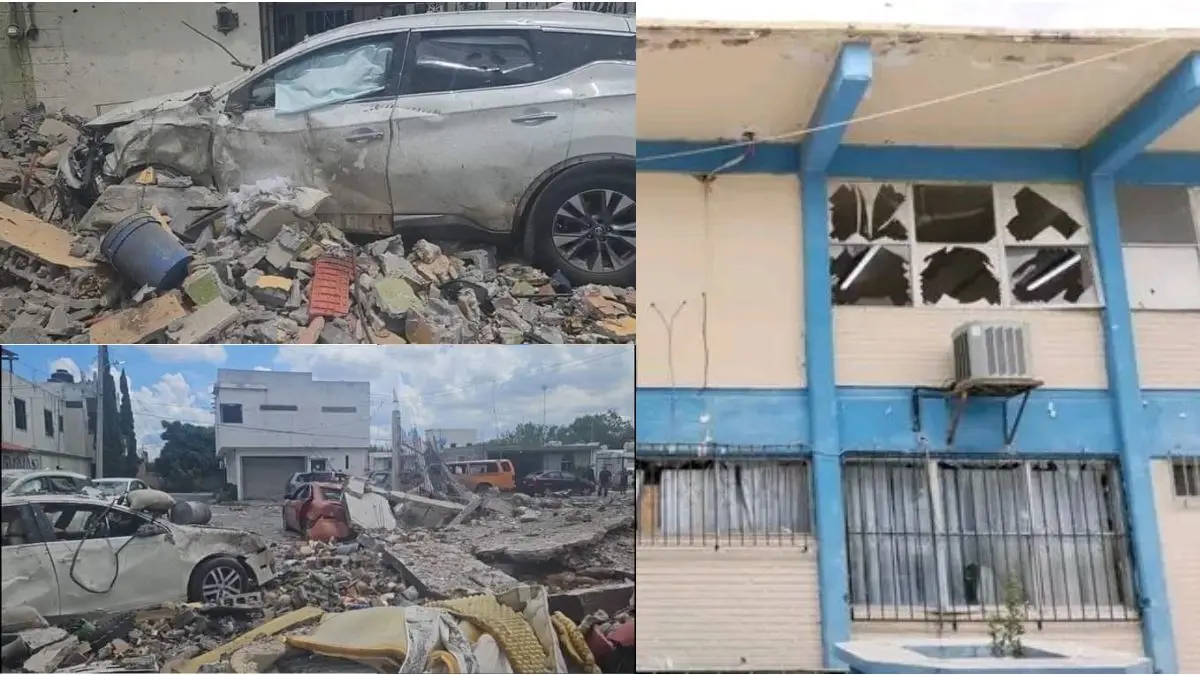 Explosión en Reynosa dejó múltiples daños y provocó la muerte de una persona