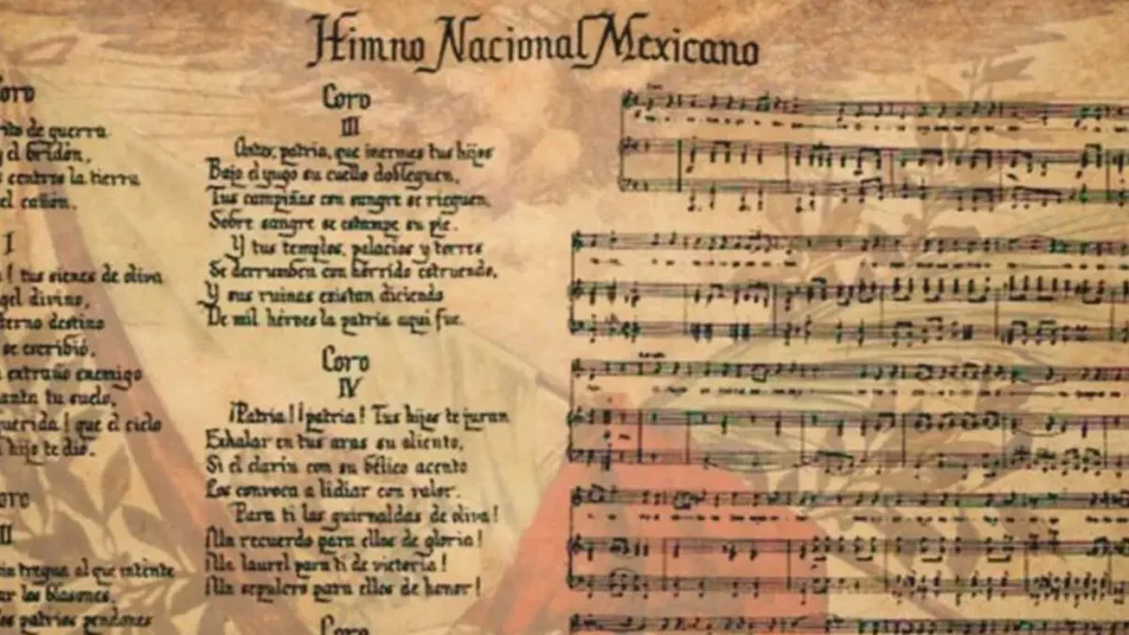 ¿Cuándo se interpretó por primera vez se interpretó el “Himno Nacional Mexicano”?