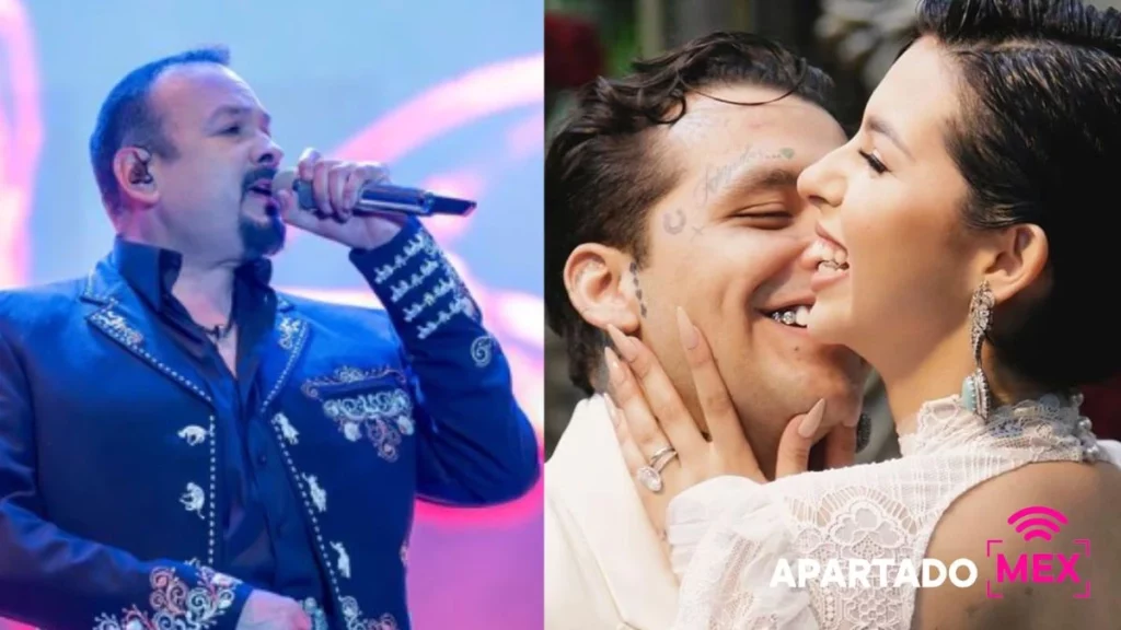 Pepe Aguilar lanzó dos fragmentos de una canción que parecen ser una avertencia para Christian Nodal