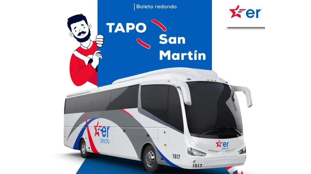 Estrella Roja lanza promoción para viajar entre San Martín y TAPO ¡Conócela!