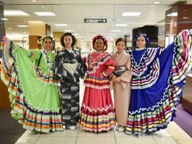 Ballet Folklórico de la BUAP representa a México en Japón