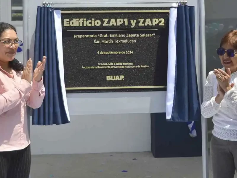 BUAP estrena nuevas áreas en la Preparatoria Emiliano Zapata