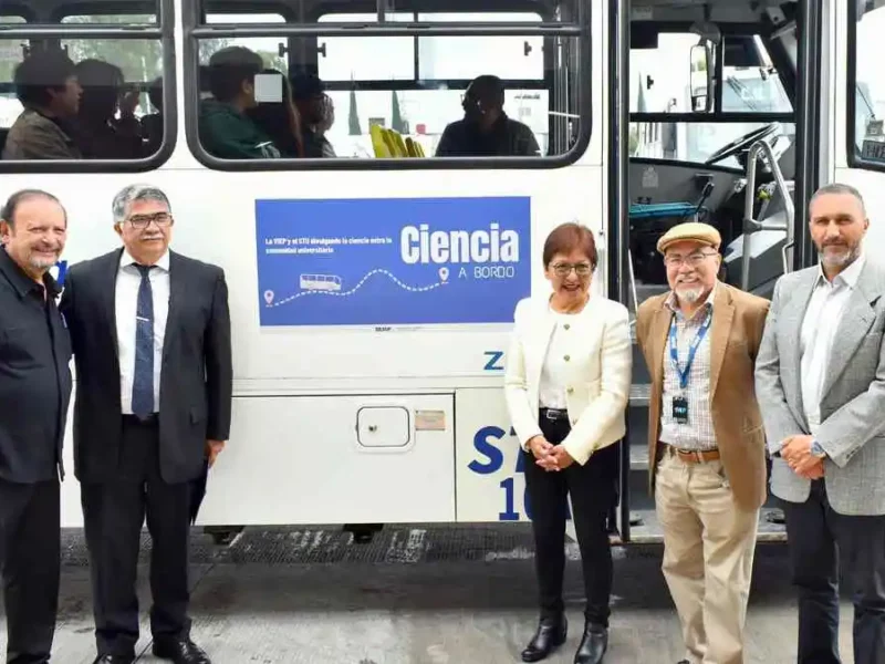 Ciencia a bordo: infografías científicas en el transporte BUAP