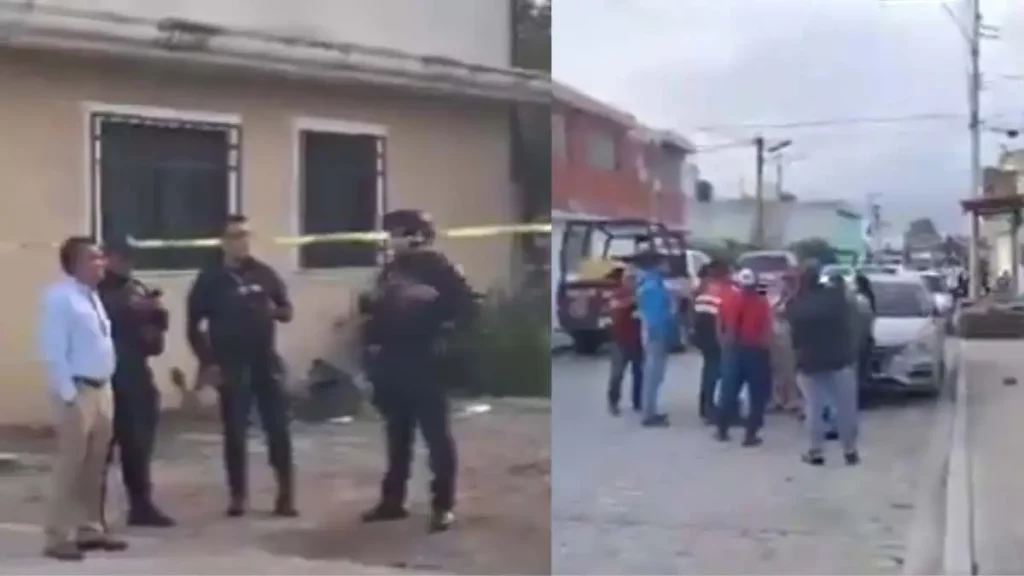 Balacera en Amozoc deja un delincuente muerto y un policía herido