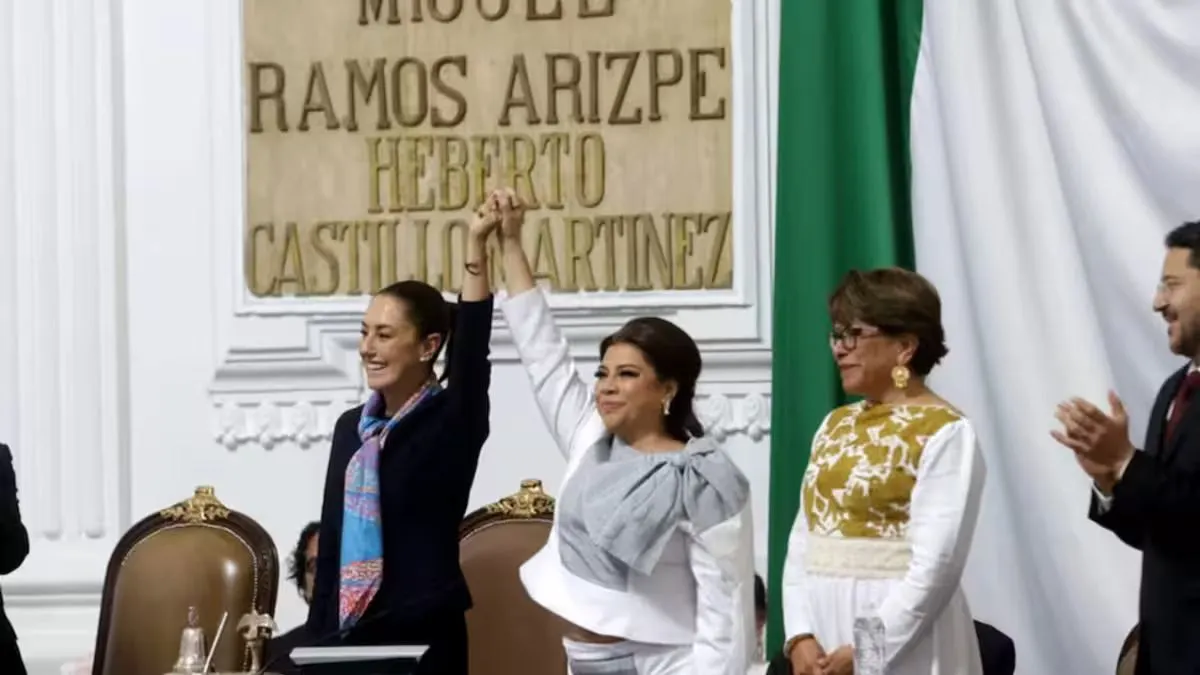 Clara Brugada toma protesta como Jefa de Gobierno de la Ciudad de México