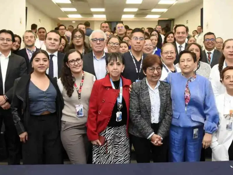 Lilia Cedillo preside Informe del Hospital Universitario de Puebla