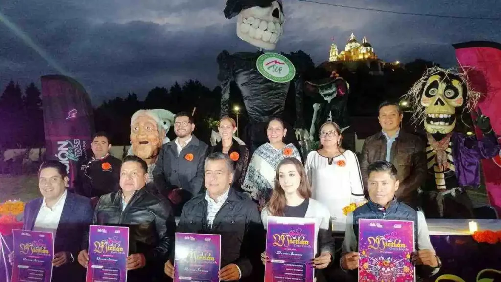 Vive la magia del Festival Sendero al Mictlán en San Andrés Cholula