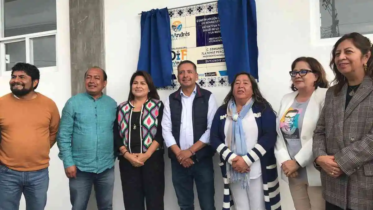 Tlatehui inaugura tercera Subcomisaría y Centro de Rehabilitación