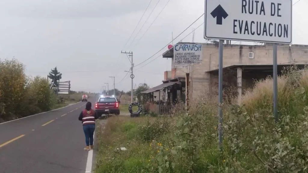 Gobierno Estatal refuerza acciones por amenaza del Popocatépetl