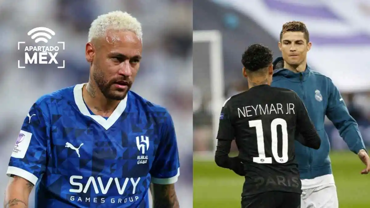 Al Hilal evalúa intercambiar a Neymar por Cristiano Ronaldo