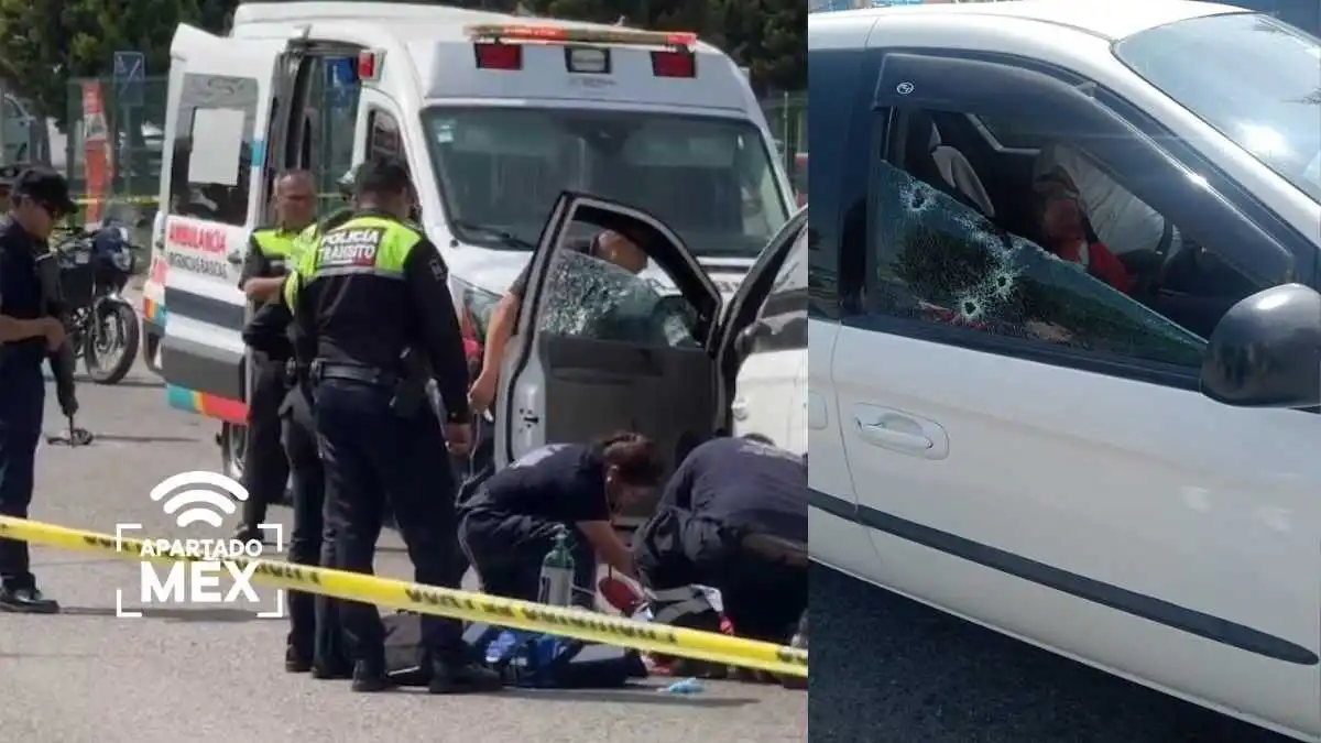 Ataque armado a camioneta en Plaza San Diego deja conductor herido