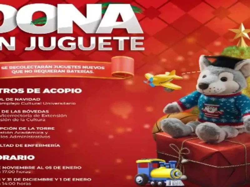 BUAP recolecta juguetes para niños vulnerables: ¡Participa!