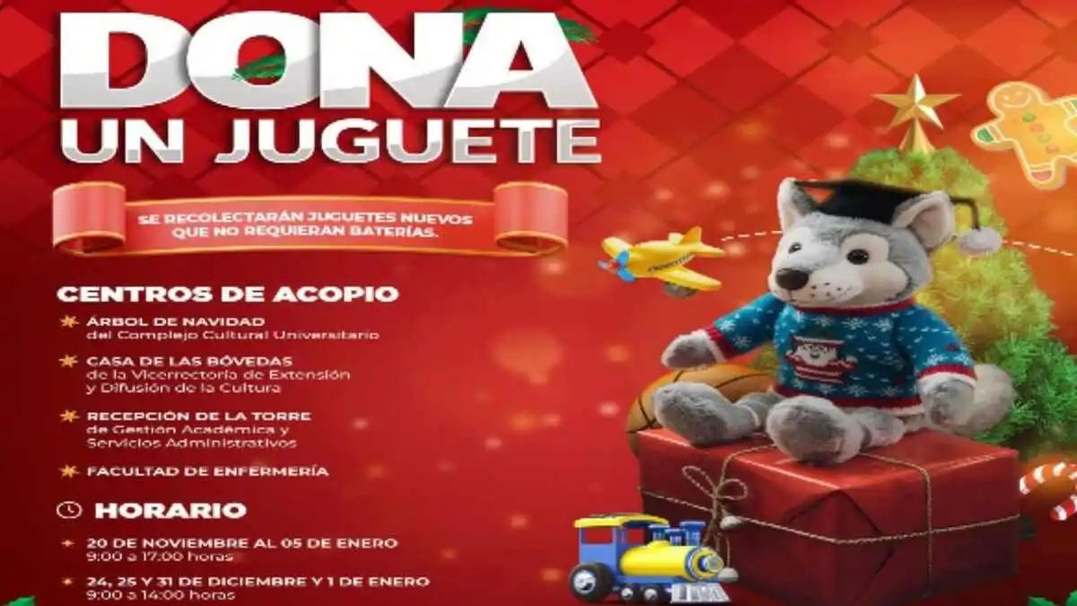 BUAP recolecta juguetes para niños vulnerables: ¡Participa!