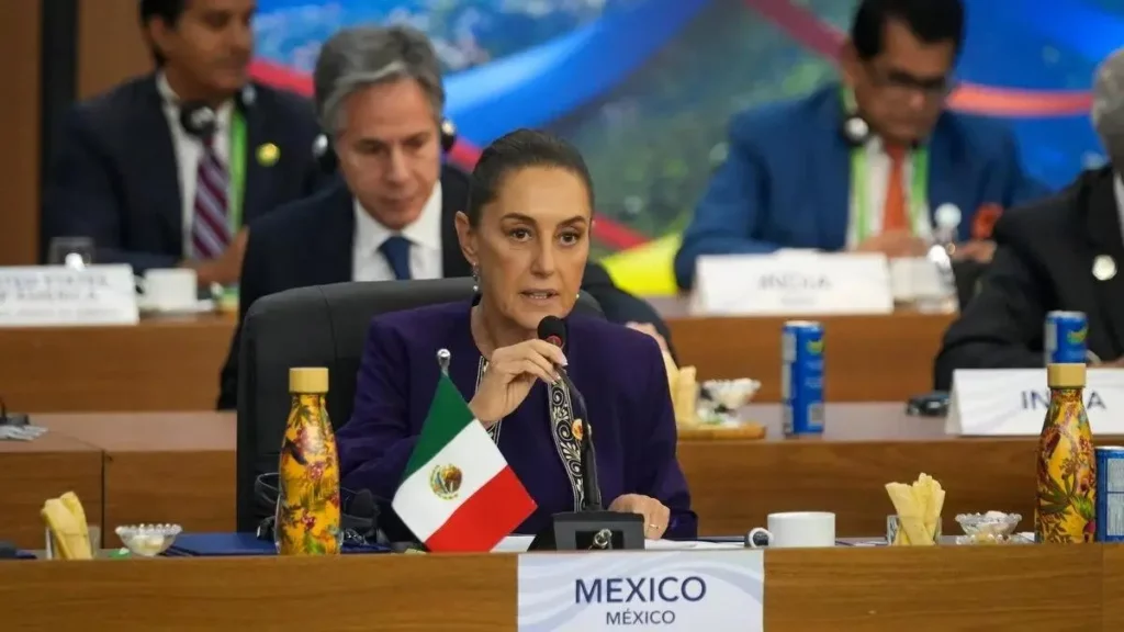 Claudia Sheinbaum destaca liderazgo mexicano en la Cumbre del G20 en Brasil