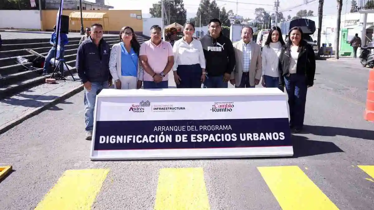 Lupita Cuautle lidera Dignificacion de Espacios Urbanos