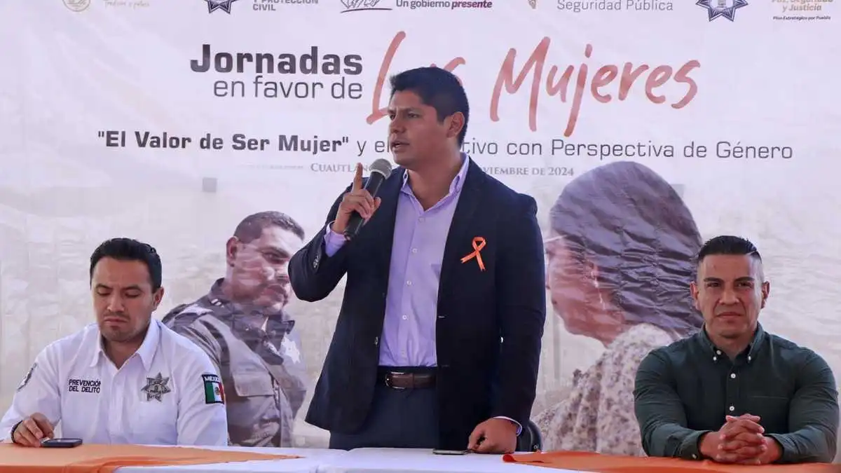 Omar Muñoz encabezó Jornadas de apoyo a las mujeres