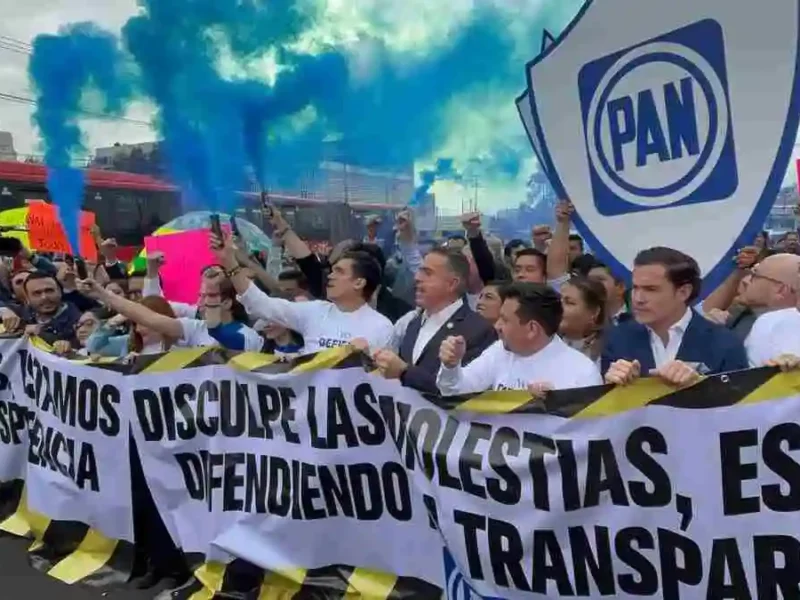 PAN se moviliza contra la desaparición del INAI: “Defendemos su derecho a saber”