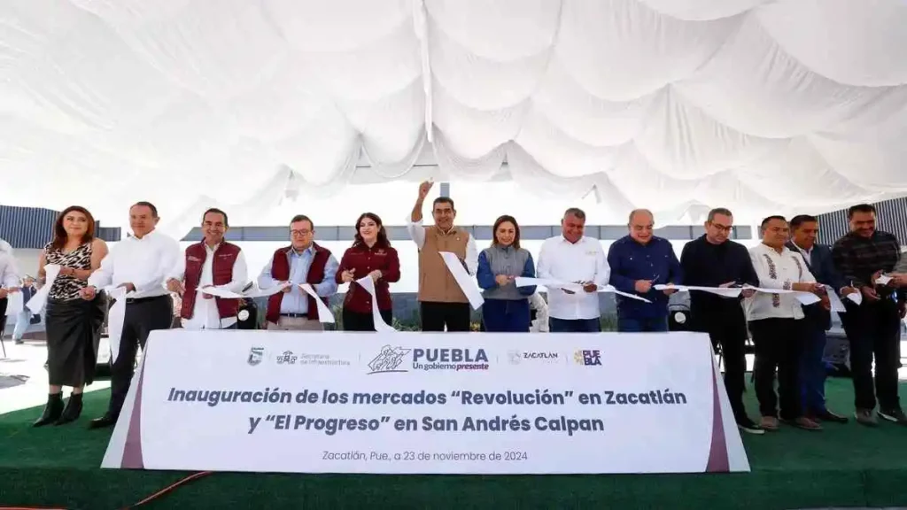 Gobierno estatal consolidó desarrollo y bienestar en puebla: Sergio Salomón