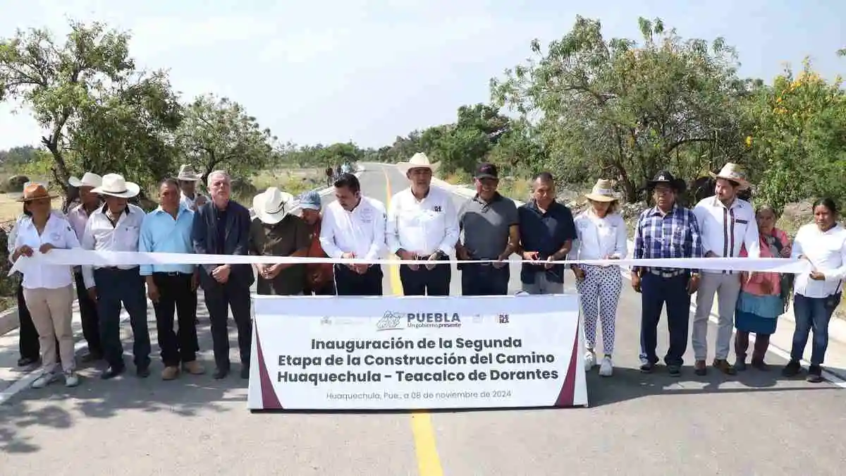 Xochiltepec, Huaquechula y Tochimiltzingo estrenan carreteras