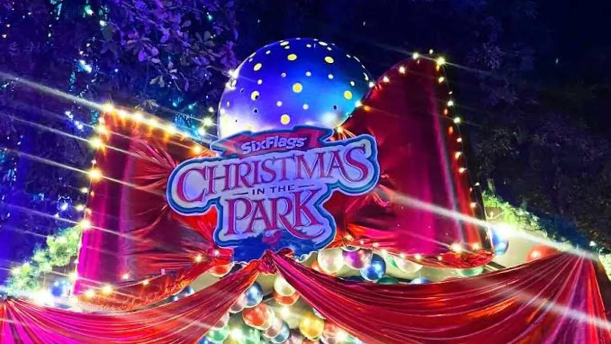 Christmas in the Park: ¡La Magia de la Navidad en Six Flags con Estrella Roja!