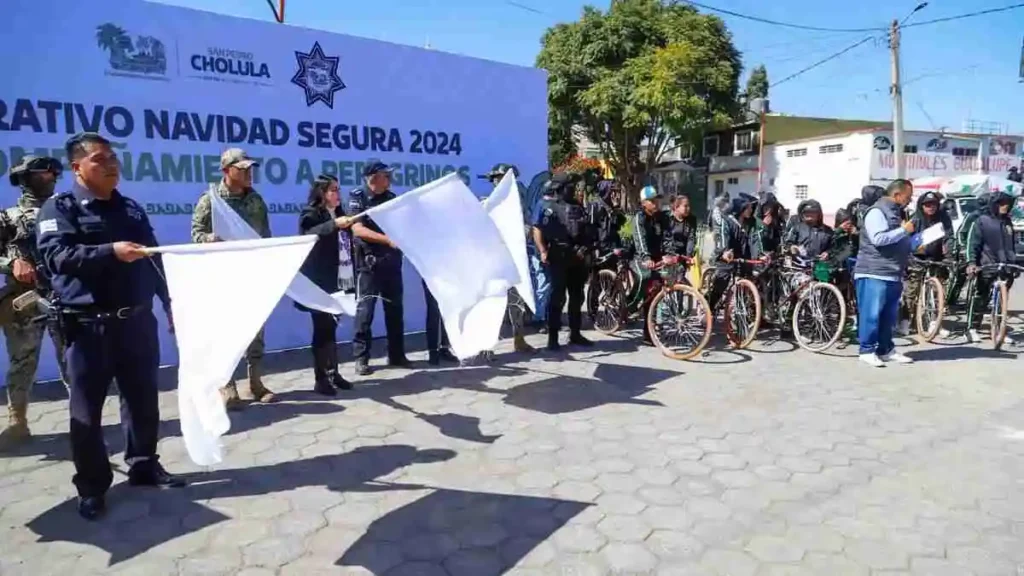 Así arranca el Operativo Guadalupe-Reyes 2024 en San Andrés Cholula