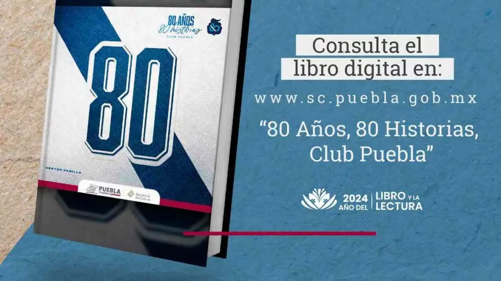 Club Puebla celebra sus 80 años con un libro gratuito