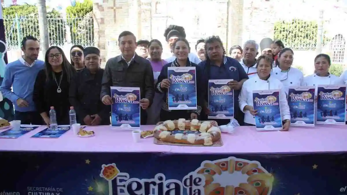 Cuautle anuncia la Feria de la Rosca 2025 en San Andrés Cholula