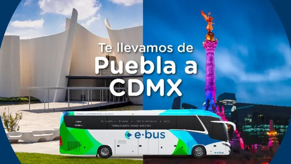 Ebus moderniza su flota y amplía opciones para viajeros entre Puebla y CDMX