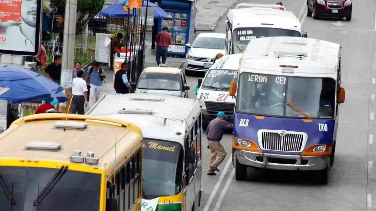 ¿Habrá paro de Transporte Público en Puebla?